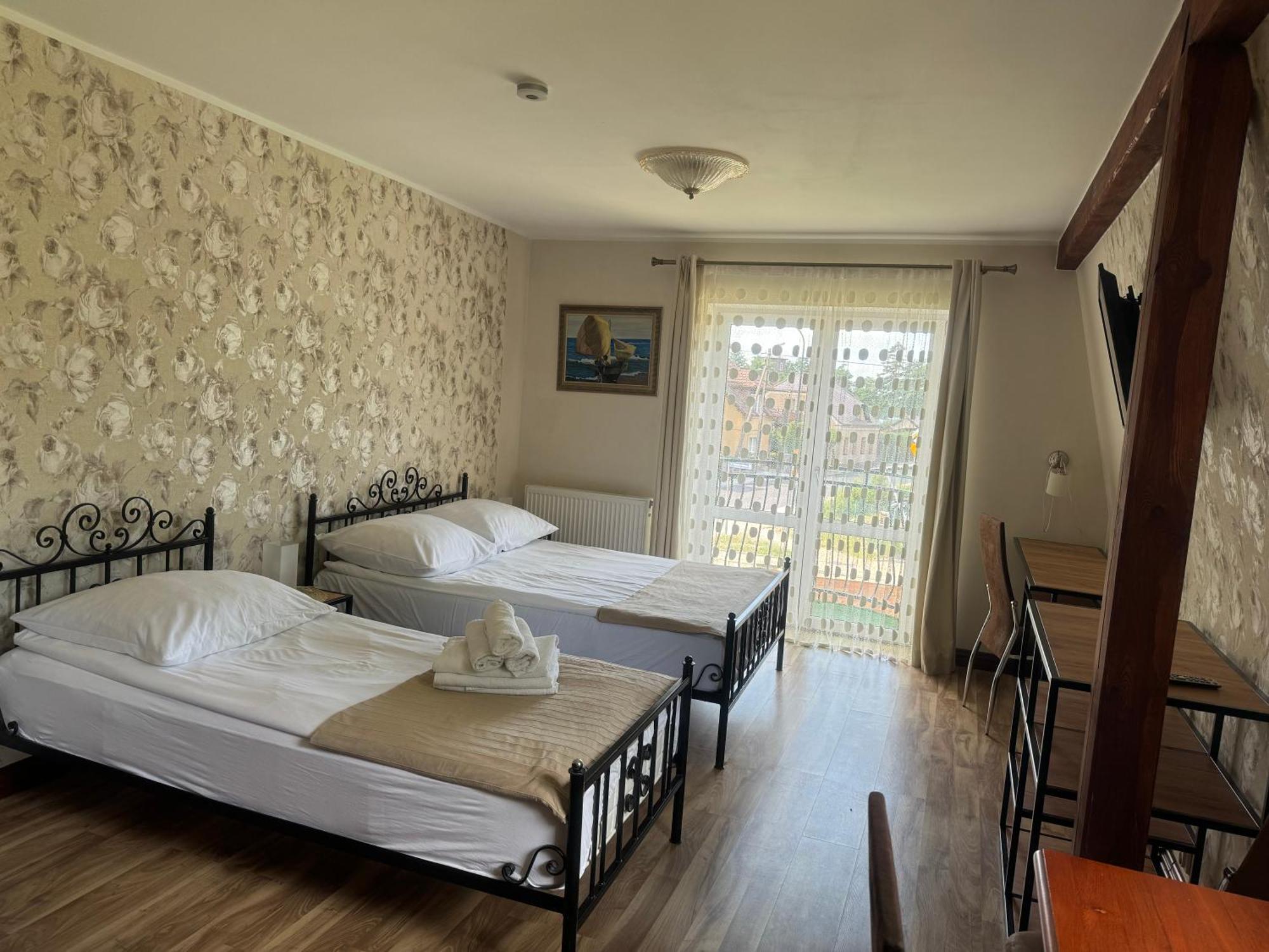 Villa Akacja Леба Экстерьер фото